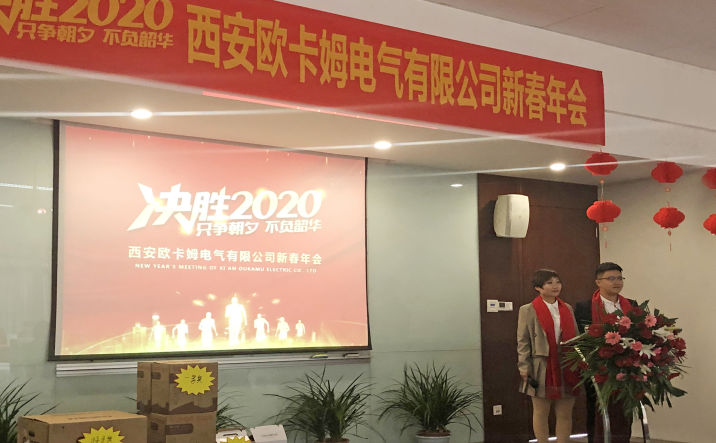 公司成功举办“决胜2020只争朝夕不负韶华”新春年会
